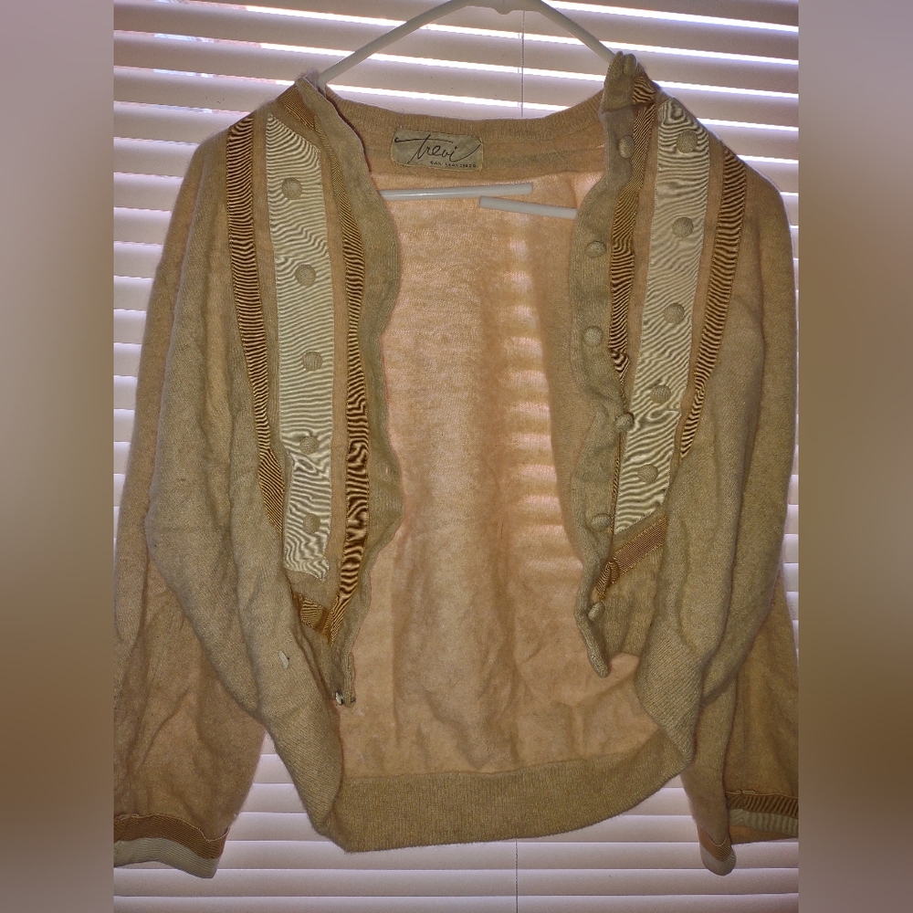 90s Vintage Equestrian  Sweater Sz S